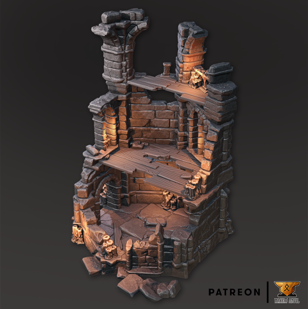 Ruins of Whispers: Ruined Tower